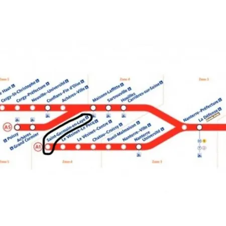 Apartment Studio Independant ✦tout Equipe ✦ 20 Min De Paris. Marly-le-Roi
